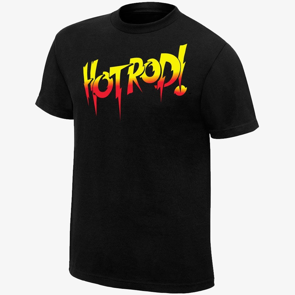 Rowdy Roddy Piper  - Hot Rod - Mens WWE Retro T-Shirt (Black)
