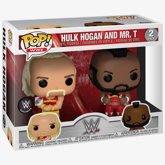 Hulk Hogan & Mr T WWE POP! 2-Pack