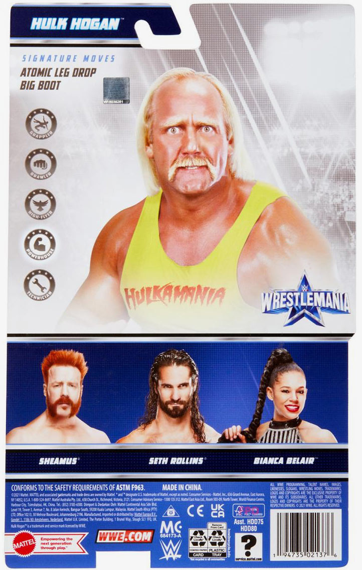 Hulk Hogan - WWE WrestleMania 38 Basic Series