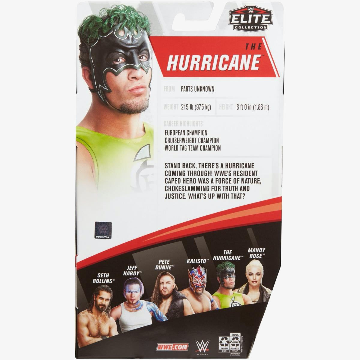 Hurricane WWE Elite Collection Series #75 (Chase Variant)