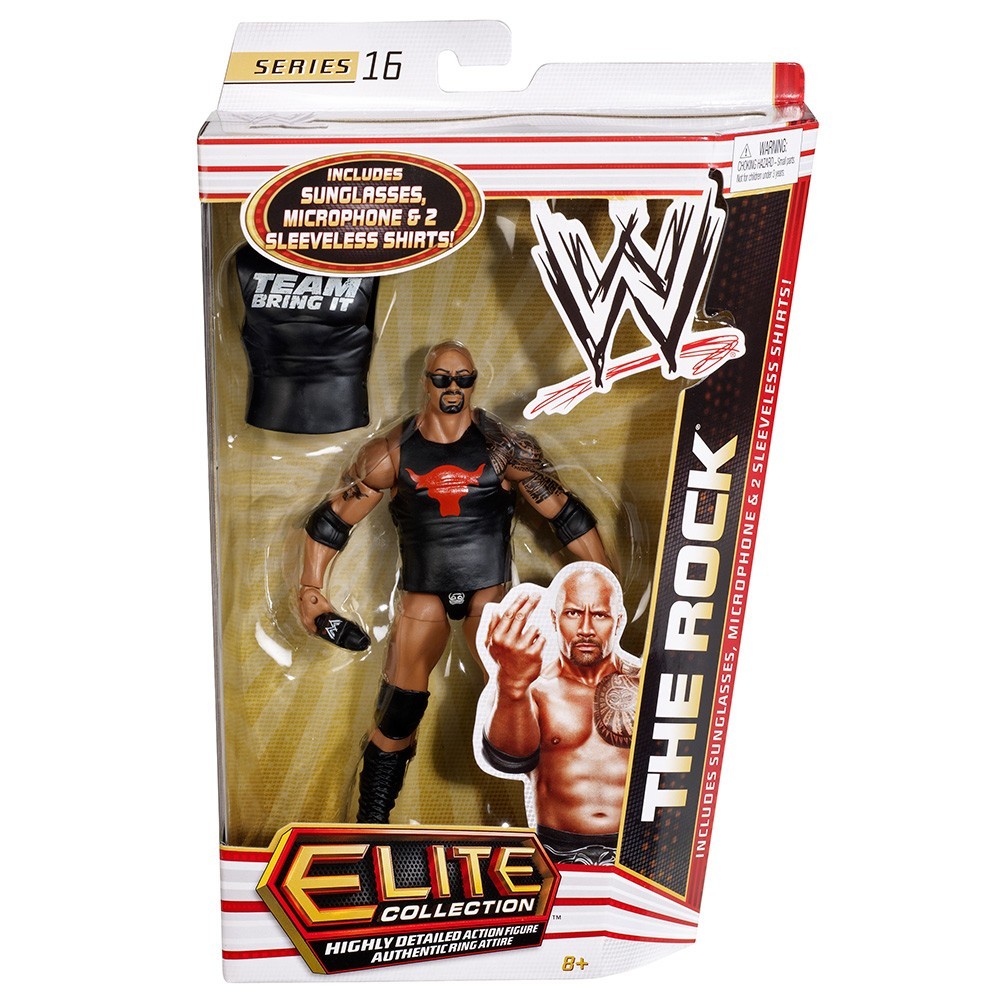 The Rock WWE Elite Collection Series #16 Action Figure