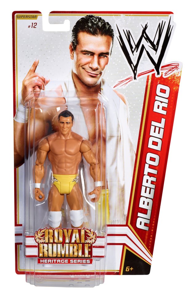 Alberto Del Rio - Royal Rumble Heritage - WWE Superstar #12 Action Figure