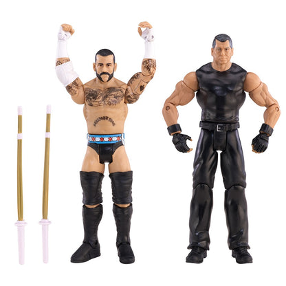 CM Punk & Mr McMahon - WWE Battle Pack Series #23 Action Figures