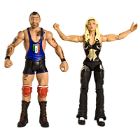 Santino Marella & Beth Phoenix WWE Basic Twin-pack Series #1 Figures