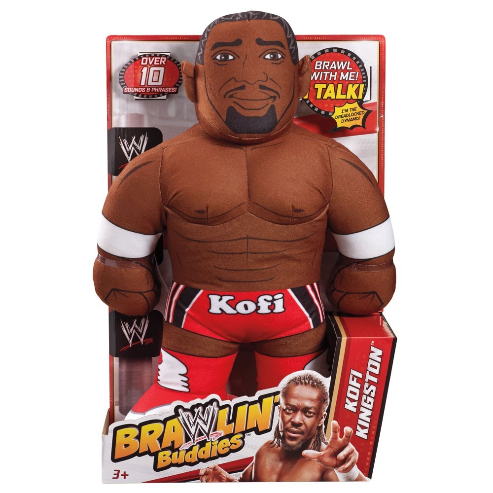 Kofi Kingston - WWE Brawlin Buddies Plush Figure