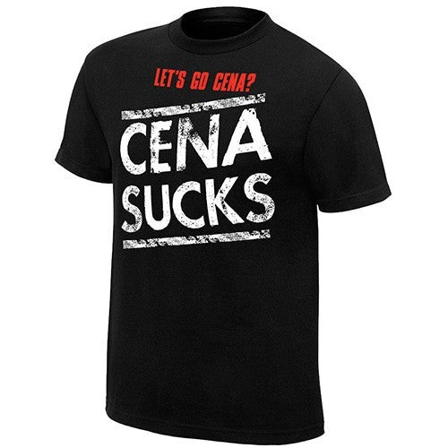 John Cena Sucks - Mens Authentic WWE T-Shirt