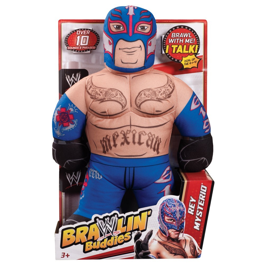 Rey Mysterio - WWE Brawlin Buddies Plush Figure (Blue