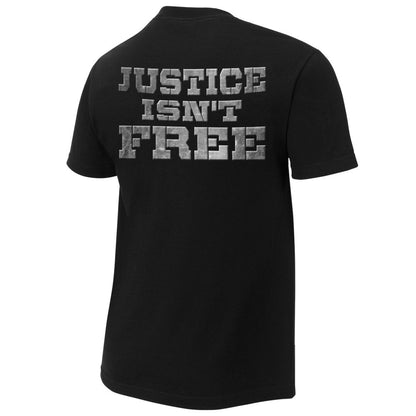 The Shield - Justice Isn't Free - Mens Authentic WWE T-Shirt