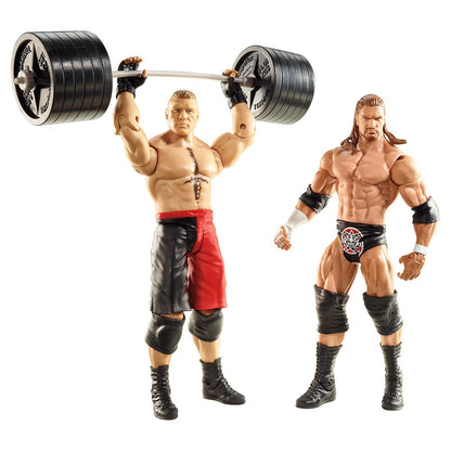 Brock Lesnar & Triple H WWE Battle Pack Series #20 Action Figures