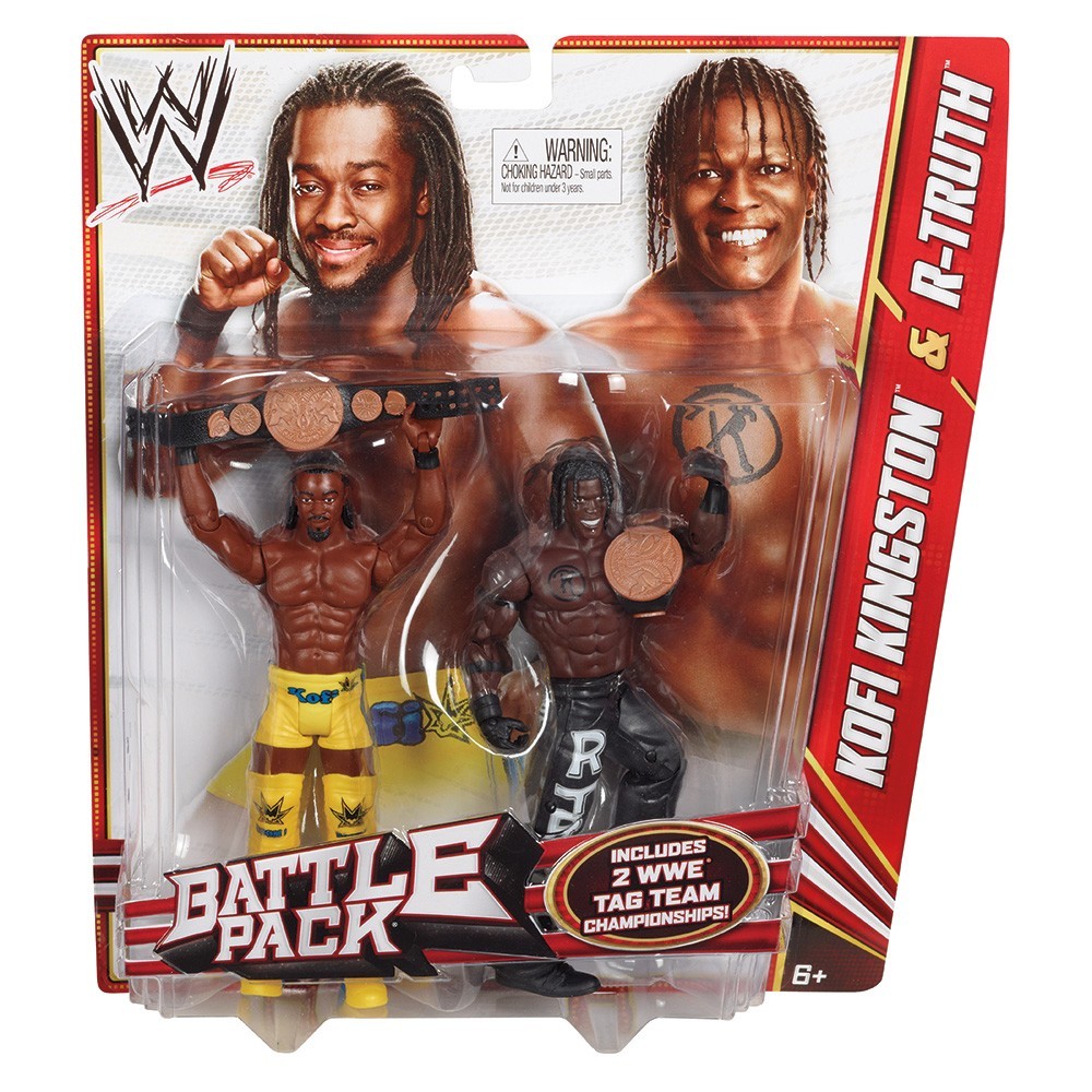 R-Truth & Kofi Kingston WWE Battle Pack Series #20 Action Figures