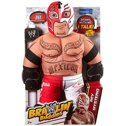 Rey Mysterio - WWE Brawlin Buddies Plush Figure (Red and White)