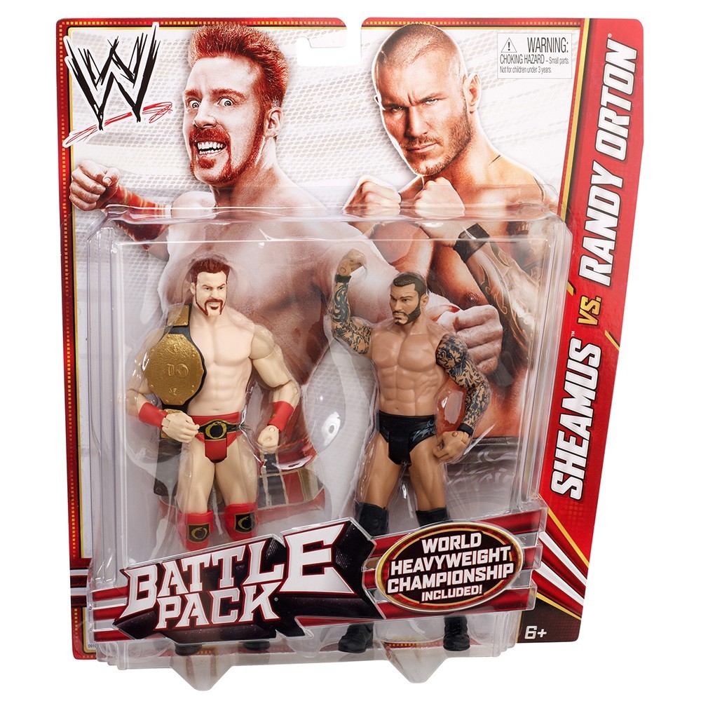 Sheamus & Randy Orton WWE Battle Pack Series #21 Action Figures ...