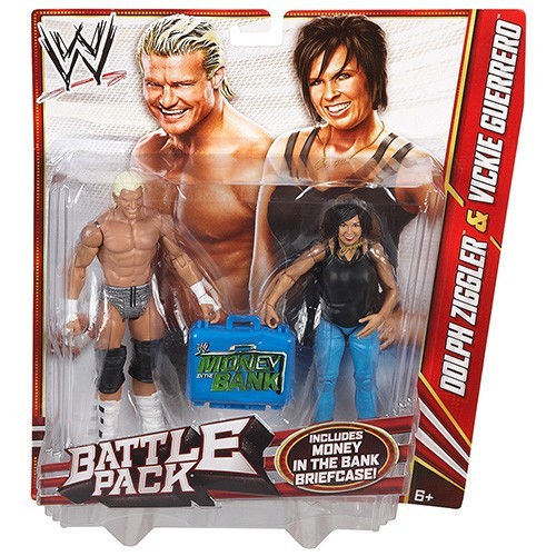 Dolph Ziggler & Vickie Guerrero - WWE Battle Pack Series #22 Action Figures