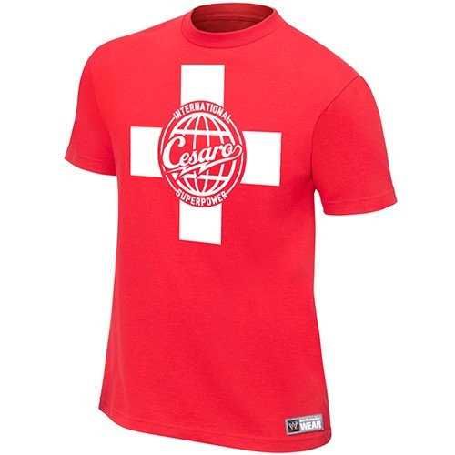 Antonio Cesaro - Very European, über American - Mens Authentic WWE T-Shirt