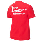 Antonio Cesaro - Very European, über American - Mens Authentic WWE T-Shirt