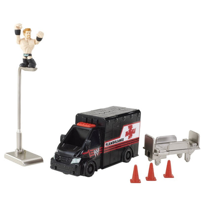 WWE Rumblers Slam-Bulance Slideout Play Set (With Sheamus)