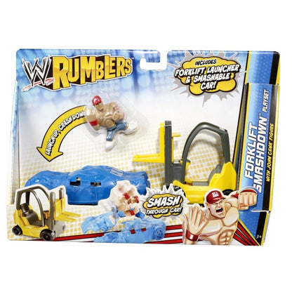 WWE Rumblers Forklift Smashdown Play Set (With John Cena)