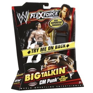 CM Punk "Big Talkin" WWE Flexforce Action Figure