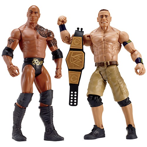 The Rock & John Cena - WWE Battle Pack Series #24 Action Figures