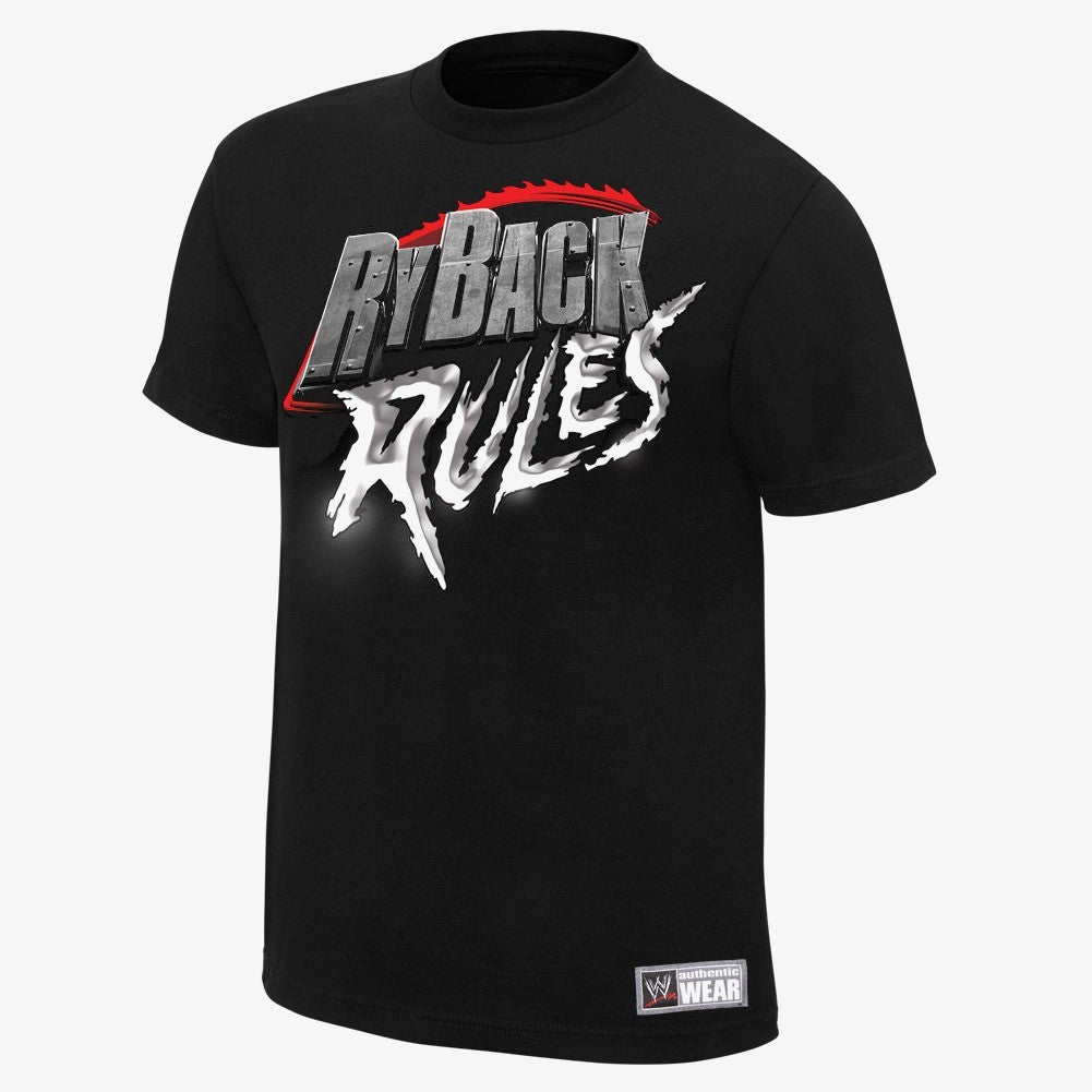 Ryback Rules - Mens Authentic WWE T-Shirt