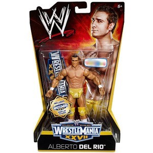 Alberto Del Rio - WWE WrestleMania 27 Series Exclusive Action Figure