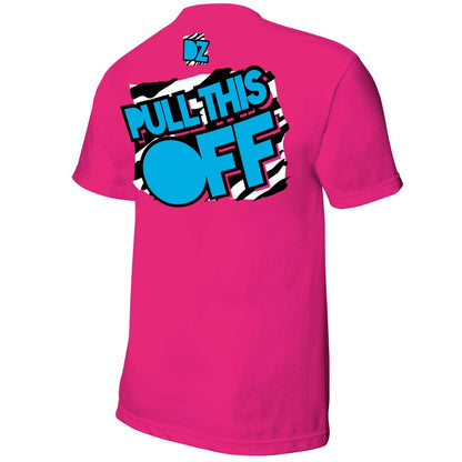 Dolph Ziggler - You Wish You Could - Mens Authentic WWE T-Shirt (Pink)