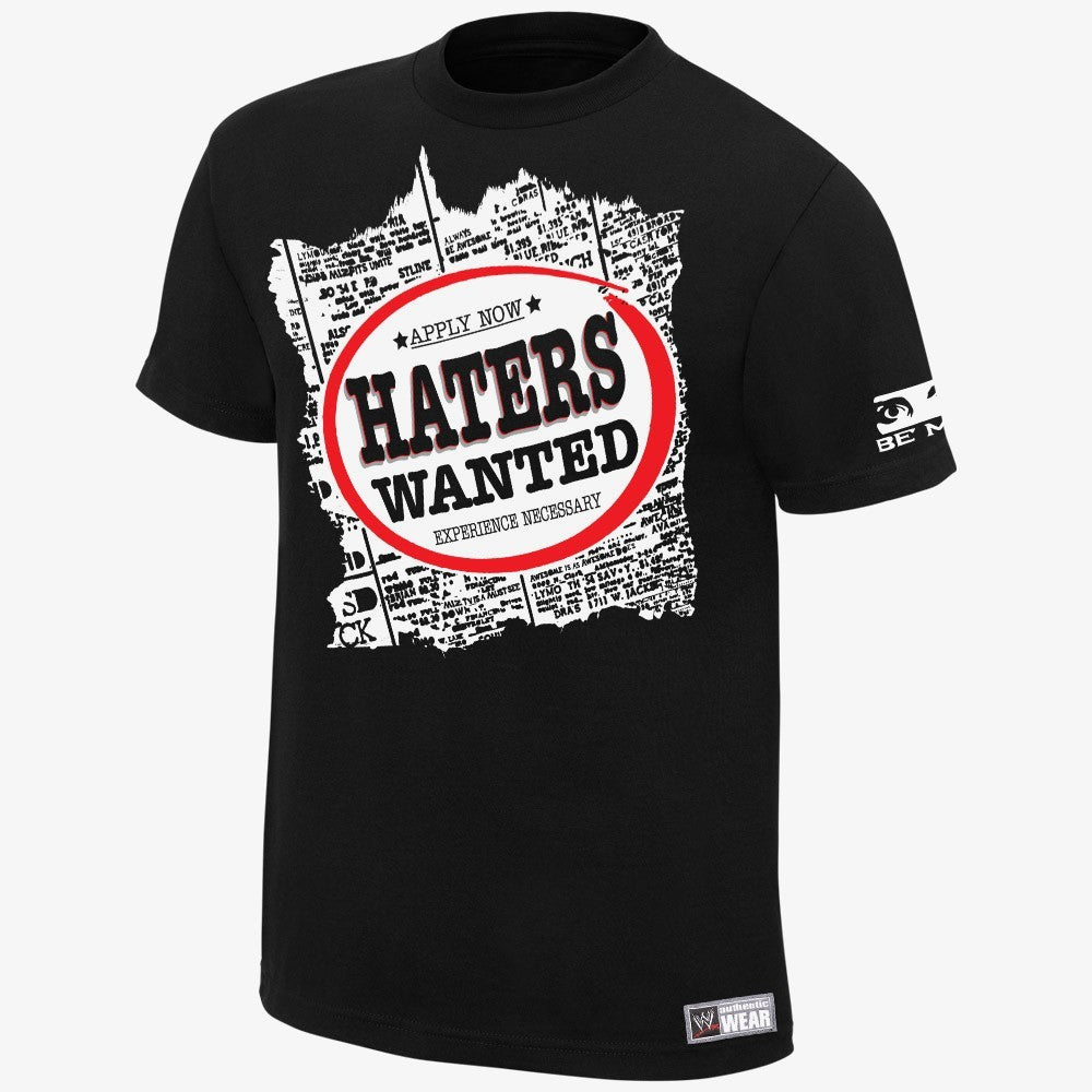 The Miz - Haters Wanted - Mens Authentic WWE T-Shirt