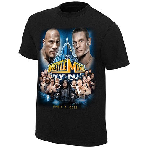 WWE WrestleMania 29 Event - Mens Authentic WWE T-Shirt