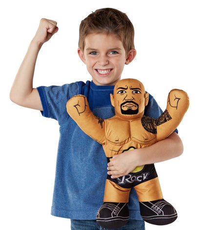 The Rock - WWE Brawlin Buddies Plush Figure (Champion)