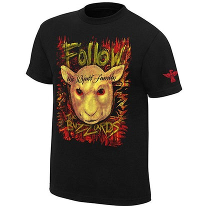 The Wyatt Family - Follow The Buzzards  - Mens Authentic WWE T-Shirt