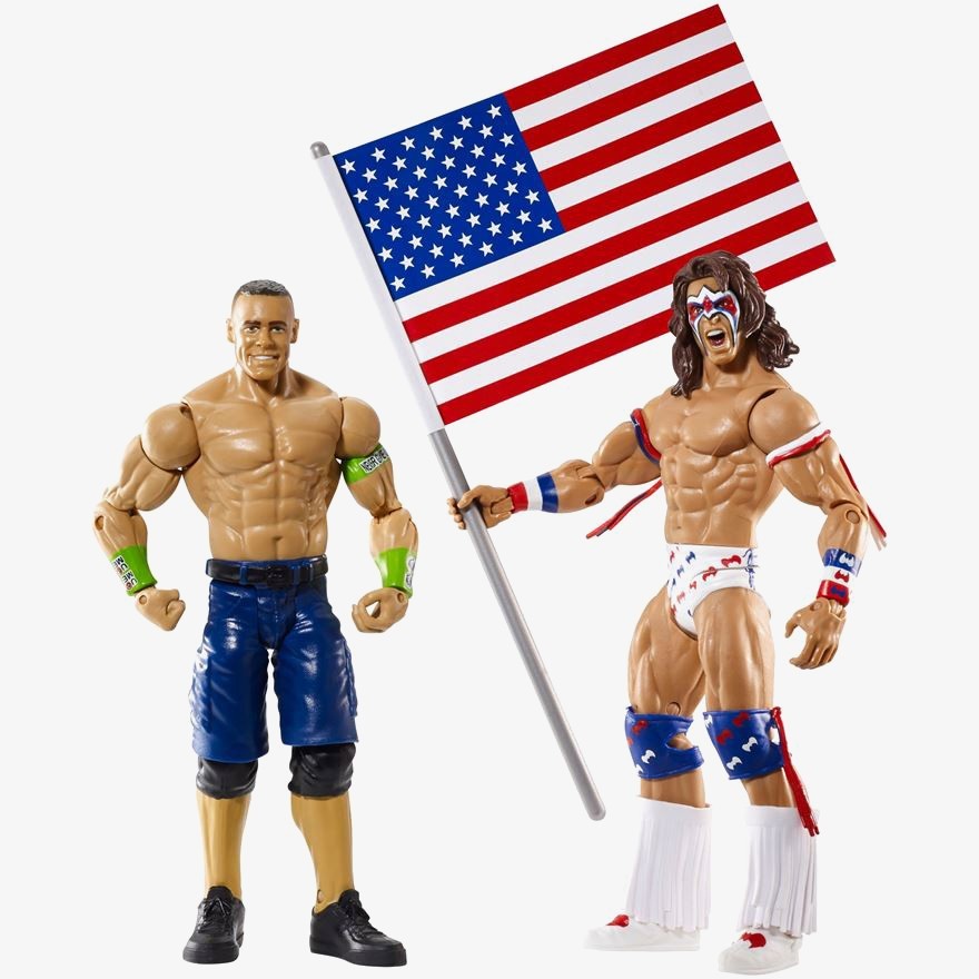 John Cena &amp; Ultimate Warrior - WWE Battle Pack Series #31