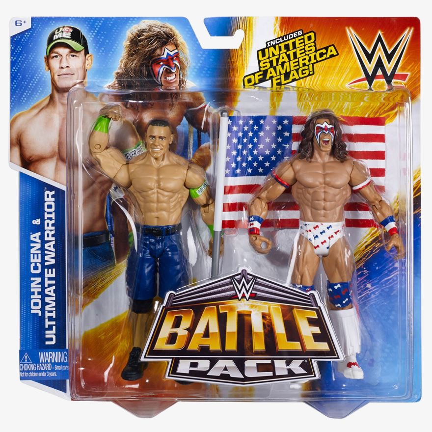 John Cena &amp; Ultimate Warrior - WWE Battle Pack Series #31