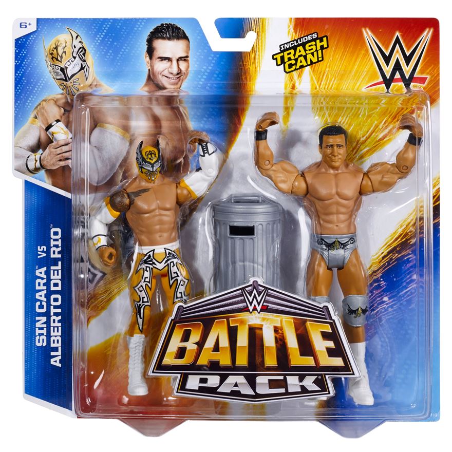 Sin Cara & Alberto Del Rio - WWE Battle Pack Series #31 Action Figures