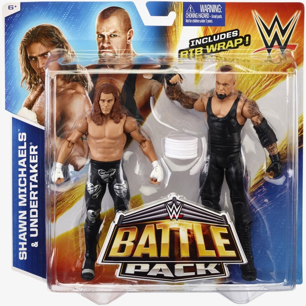 Shawn Michaels &amp; Undertaker - WWE Battle Pack Series #33