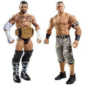 CM Punk vs. John Cena (with WWE Championship) WWE Twin-pack Series #17 Action Figures