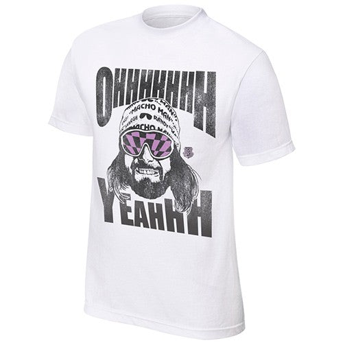 Macho Man Randy Savage - Oooh Yeah OTR - Mens Authentic WWE T-Shirt