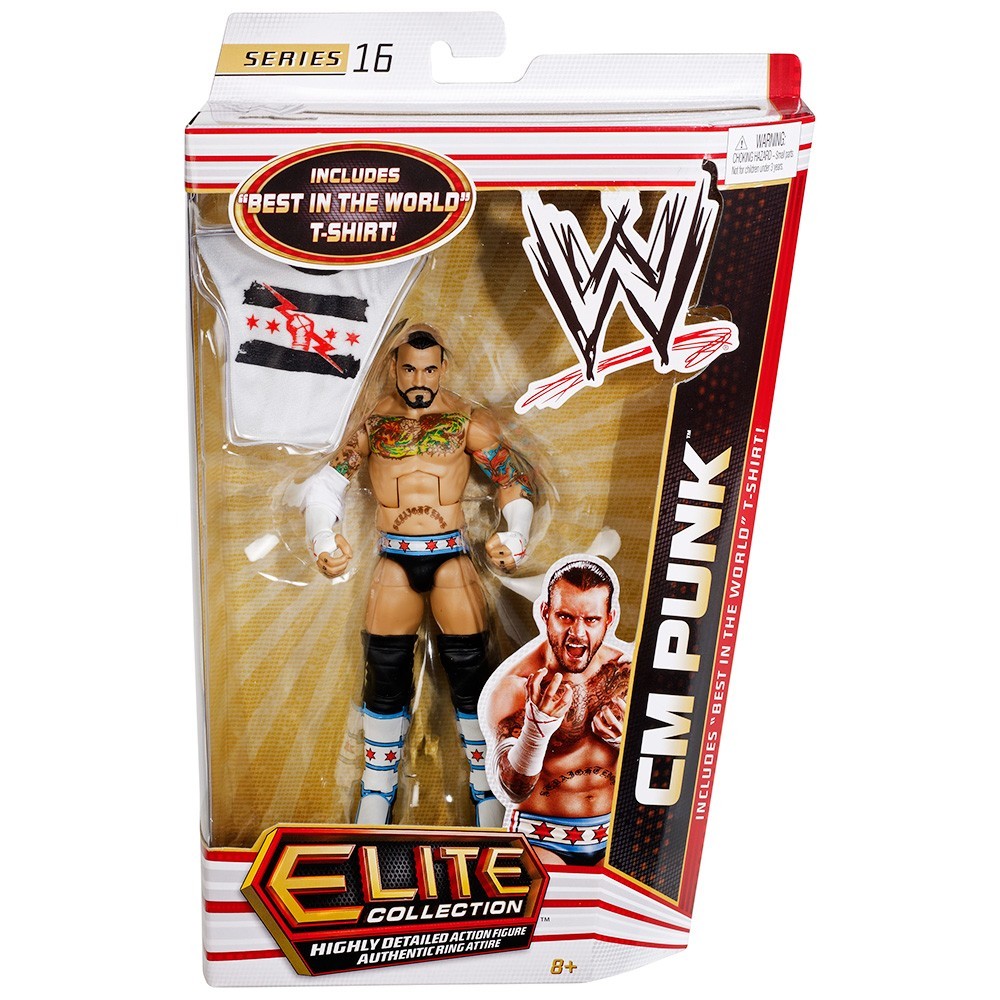 CM Punk WWE Elite Collection Series #16 Action Figure