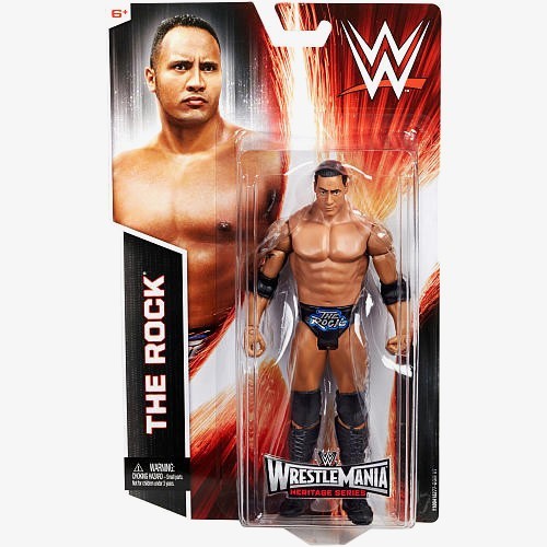 The Rock WWE WrestleMania 31 Heritage Basic Series