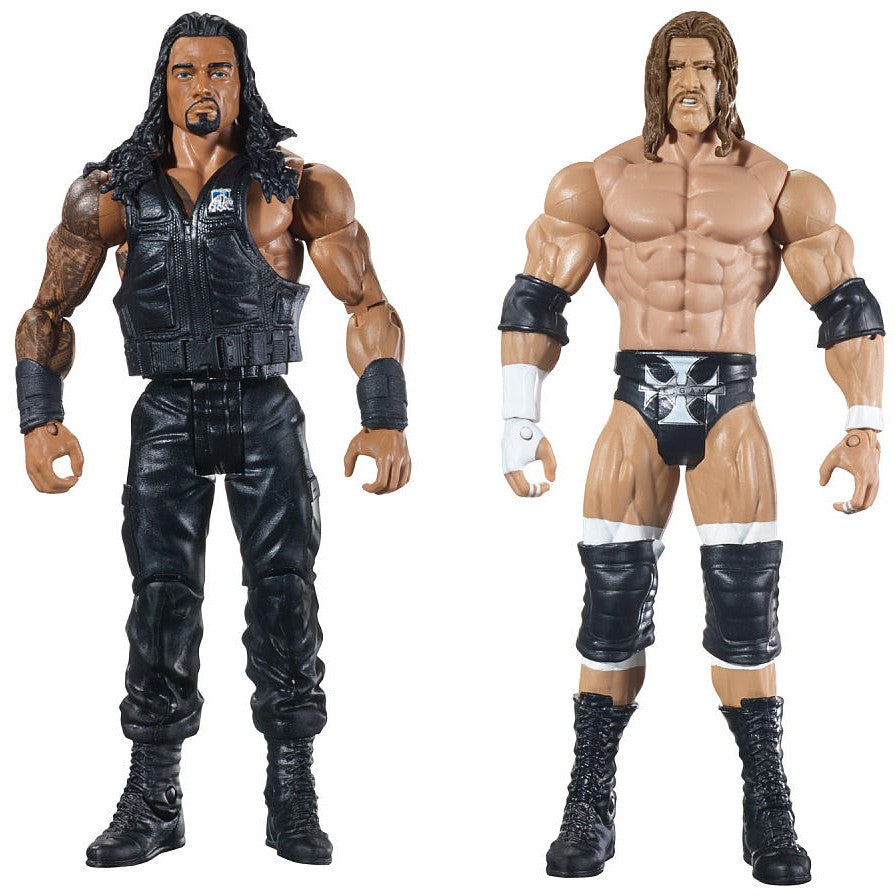 Roman Reigns &amp; Triple H WWE WrestleMania Heritage Series Battlepack