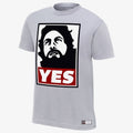 Daniel Bryan - Yes Movement  - Mens Authentic WWE T-Shirt (Grey)