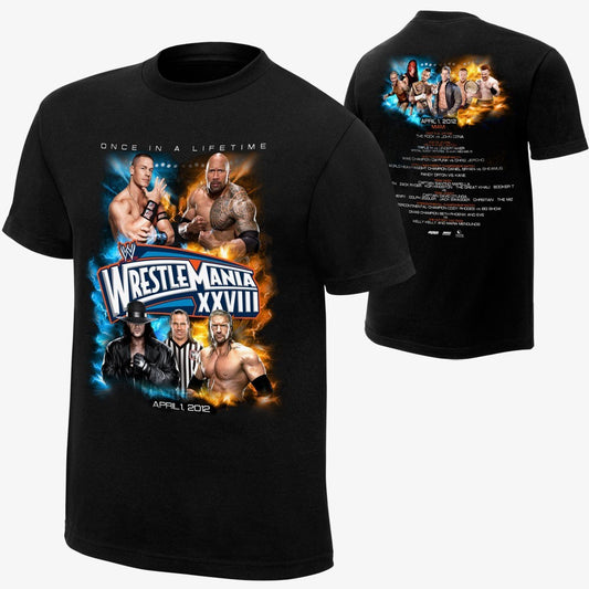 WrestleMania 28 Event - Mens WWE T-Shirt