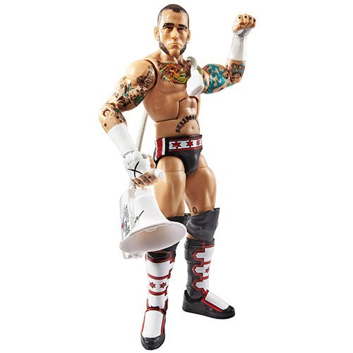 CM Punk WWE Elite Collection - Build a Figure (Jim Ross)