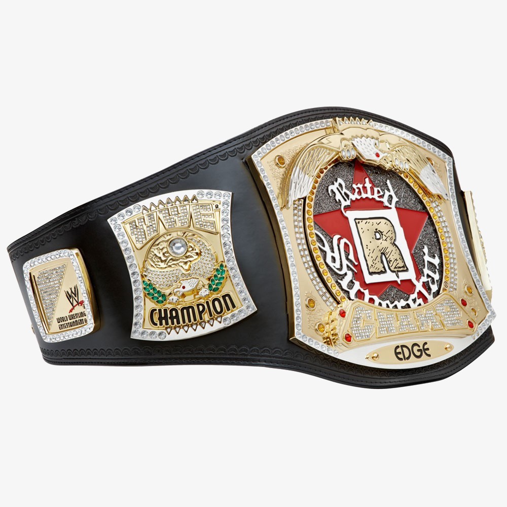 Rated R Belt WWE Edge Rated-R Spinning Championship – wrestlingshop.com