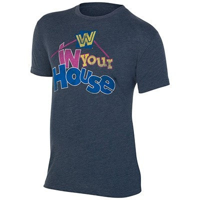 WWE In Your House Logo - Mens WWE T-Shirt