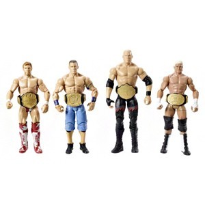 Daniel Bryan, John Cena, Kane and Dolph Ziggler WWE Night of Champions 4-Pack Action Figures