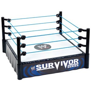 WWE Survivor Series Wrestling Ring Playset