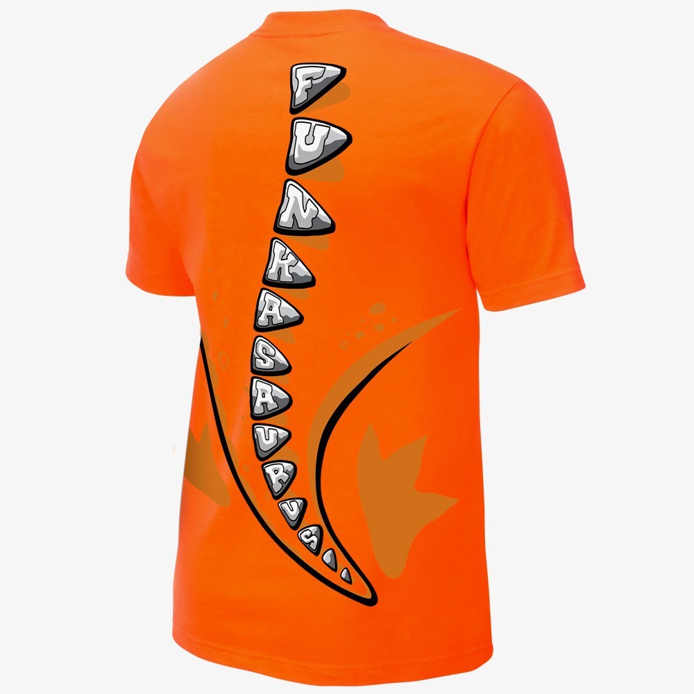 Brodus Clay - In Captivity - Mens WWE T-Shirt (Orange)