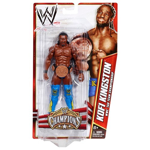 Kofi Kingston - WWE Champions Series Action Figure (Tag Team Championship)