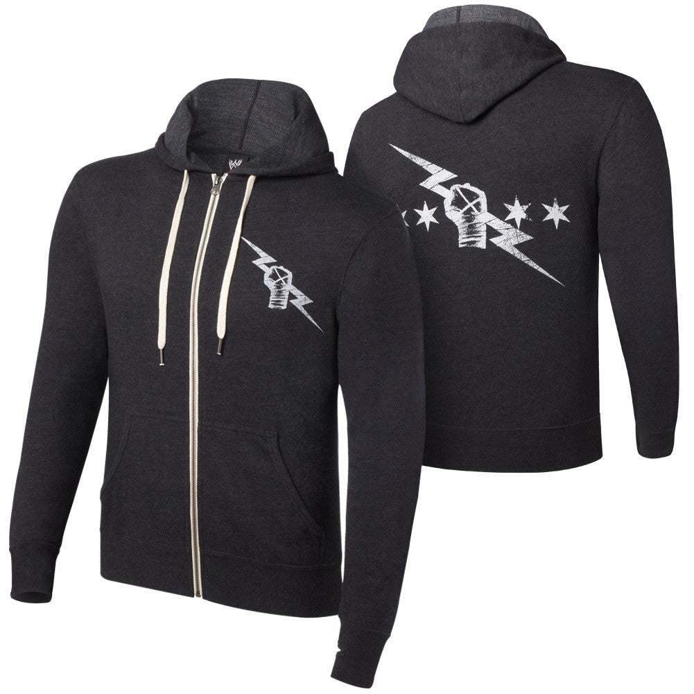 Cm punk 2025 zip hoodie