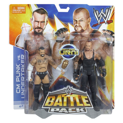 CM Punk vs. Undertaker - WWE Battle Pack Series #25 Action Figures